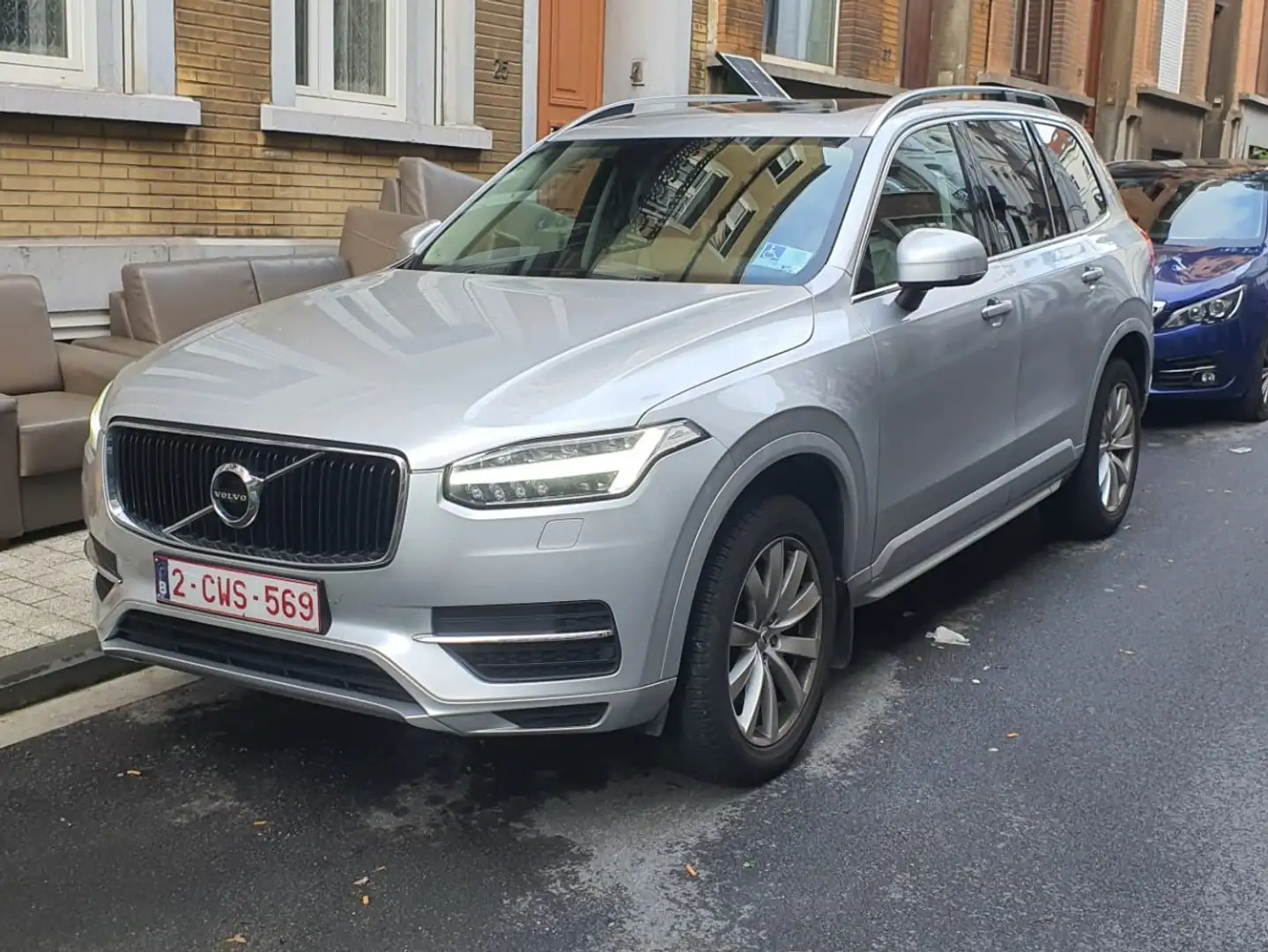 Volvo XC90 D4 190 ch Geartronic 7pl Momentum Gris - 1
