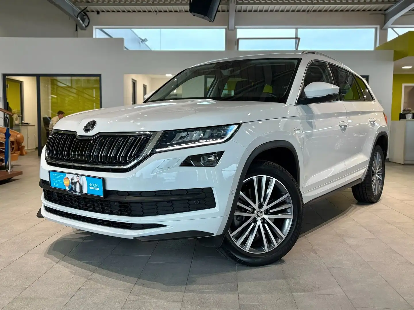 Skoda Kodiaq L&K 4x4 SBL*360°*Canton*Business* Weiß - 1