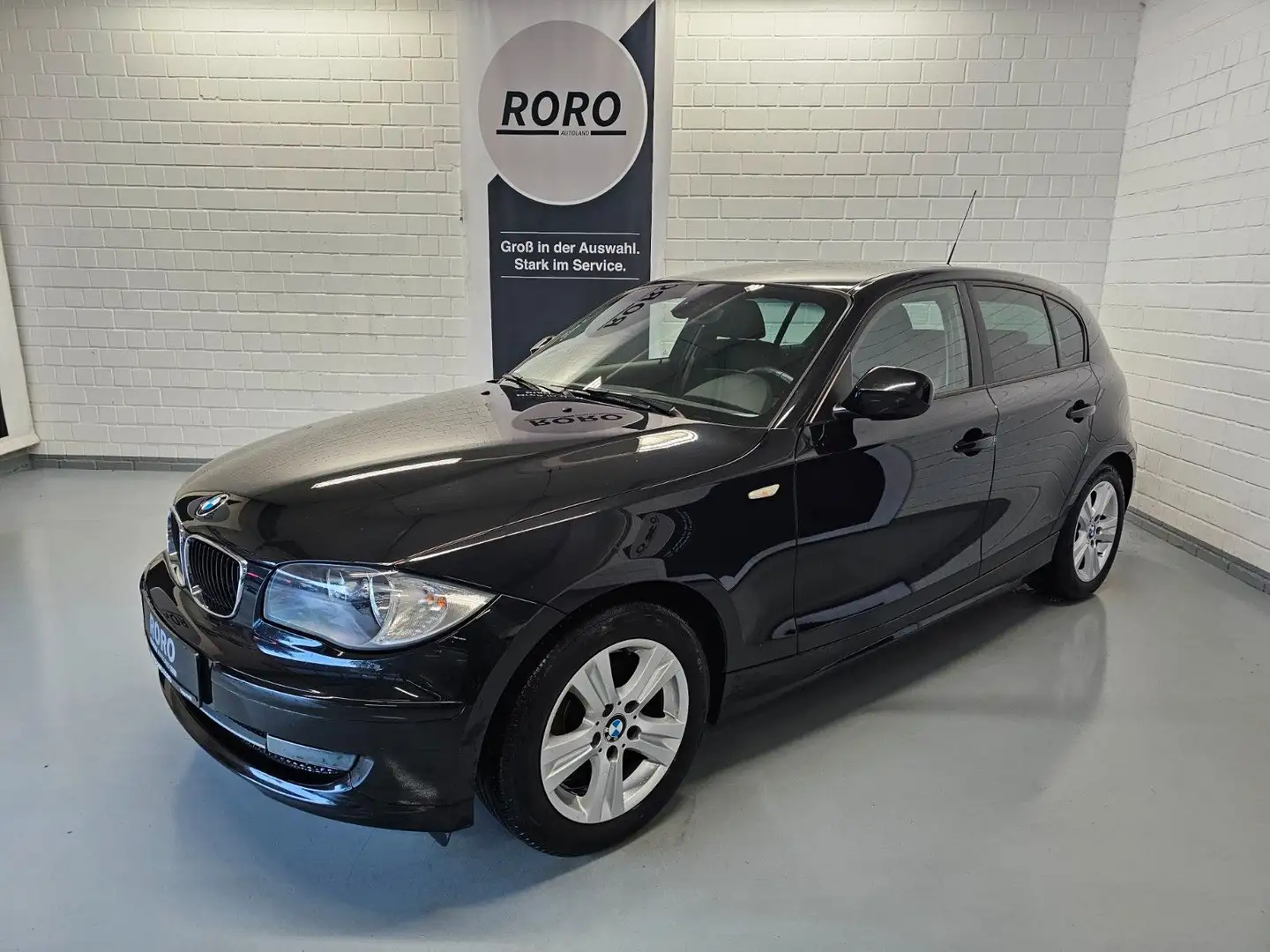 BMW 116 d + 1.Hand/2xKlimaauto./8.Reifen/TMP/LS Noir - 2