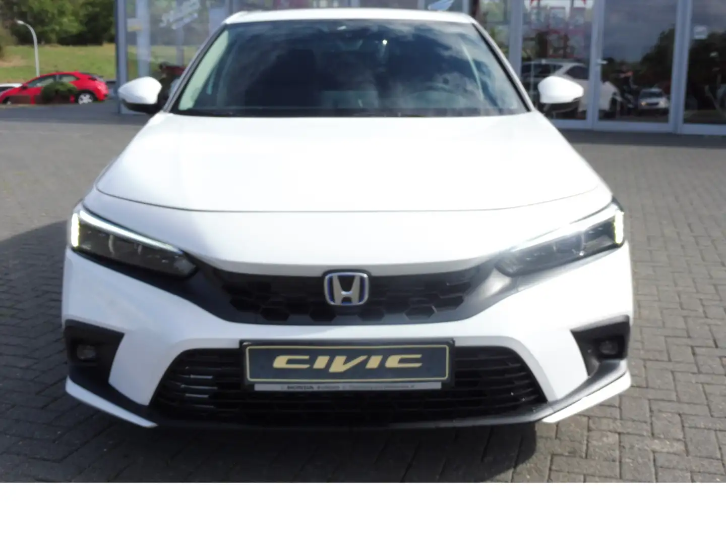 Honda Civic e:HEV 2,0 i-MMD Hybrid Advance Blanc - 2