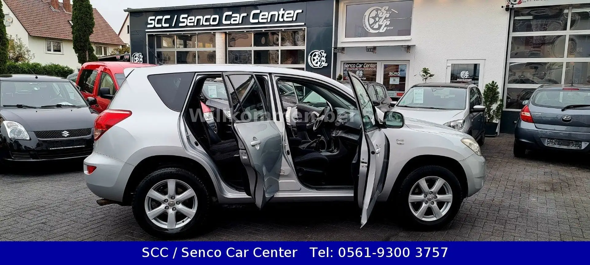 Toyota RAV 4 Team D4D 5 TÜRIG 4x4 Tel: 0561-9300 3757 Silber - 2