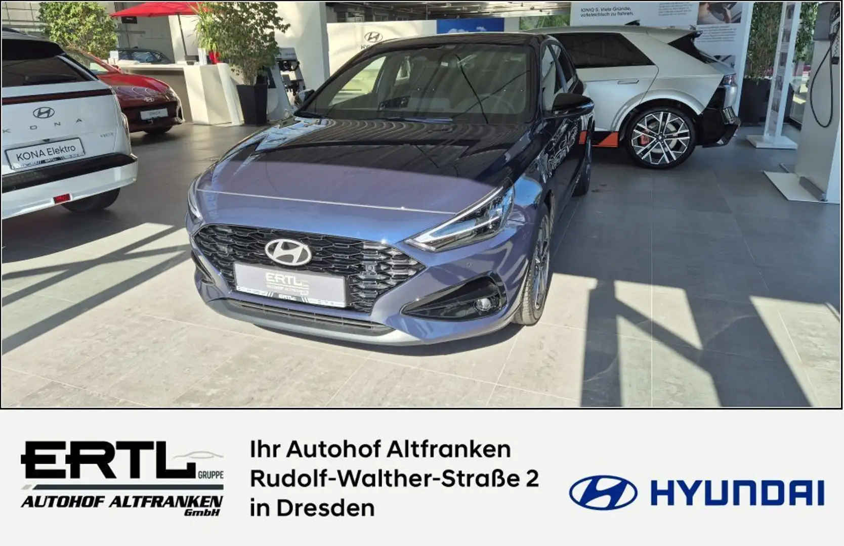 Hyundai i30 1.0 T-GDI Advantage Blau - 1