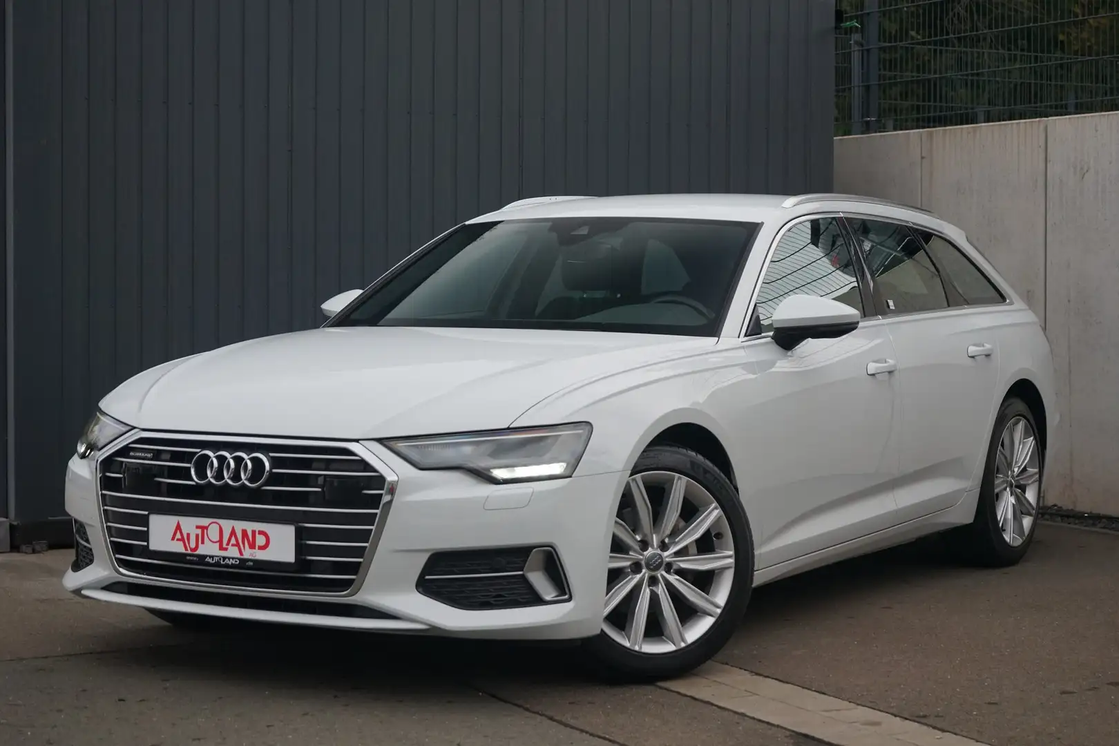 Audi A6 Avant 40 TDI quattro Klimaaut. LED Navi ACC Bianco - 2