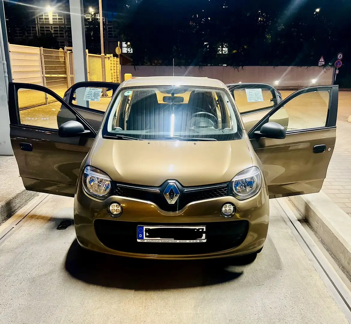 Renault Twingo 2 Hand Scheckheft Unfallfrei Wenig Km Braun - 1