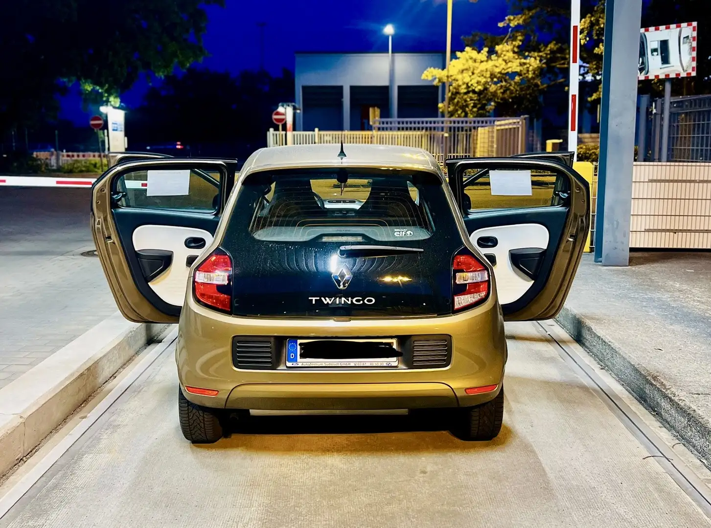 Renault Twingo 2 Hand Scheckheft Unfallfrei Wenig Km Braun - 2