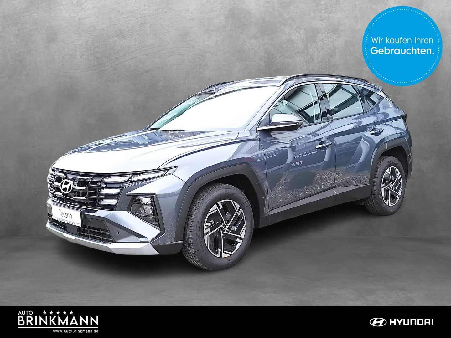 Hyundai TUCSON Tucson 1.6 CRDI Select Mild-Hybrid 2WD (EURO 6e) Grau - 1