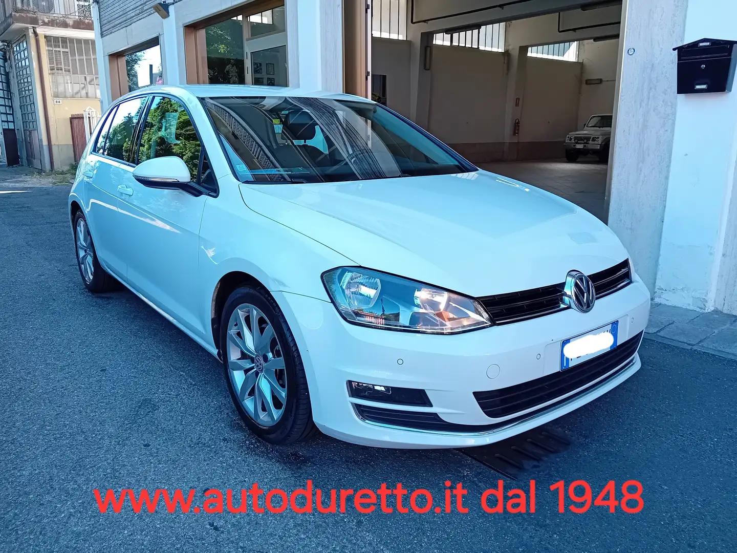 Volkswagen Golf VII 5p 1.6 tdi Highline Executive (business) 110cv Bianco - 1
