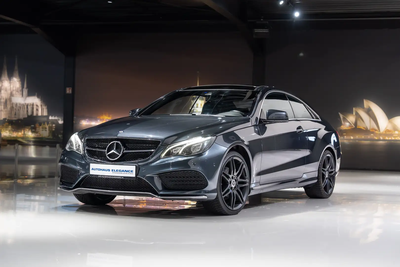 Mercedes-Benz E 350 d Coupe BlueTec*SPORT-PAKET*PANO*NAPPA*LED Gri - 1