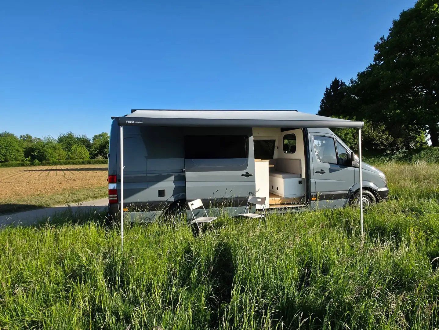 Mercedes-Benz Sprinter 313 2.1 BlueTEC BE A3H2 (EU6) Grijs - 2