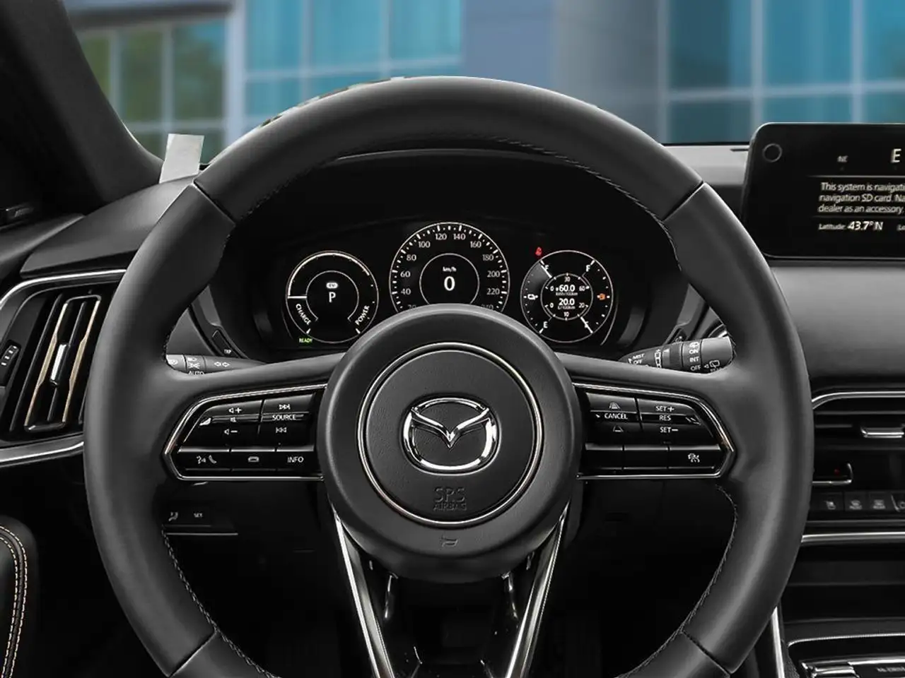 Mazda CX-70 PHEV снимка Mazda CX-70 PHEV