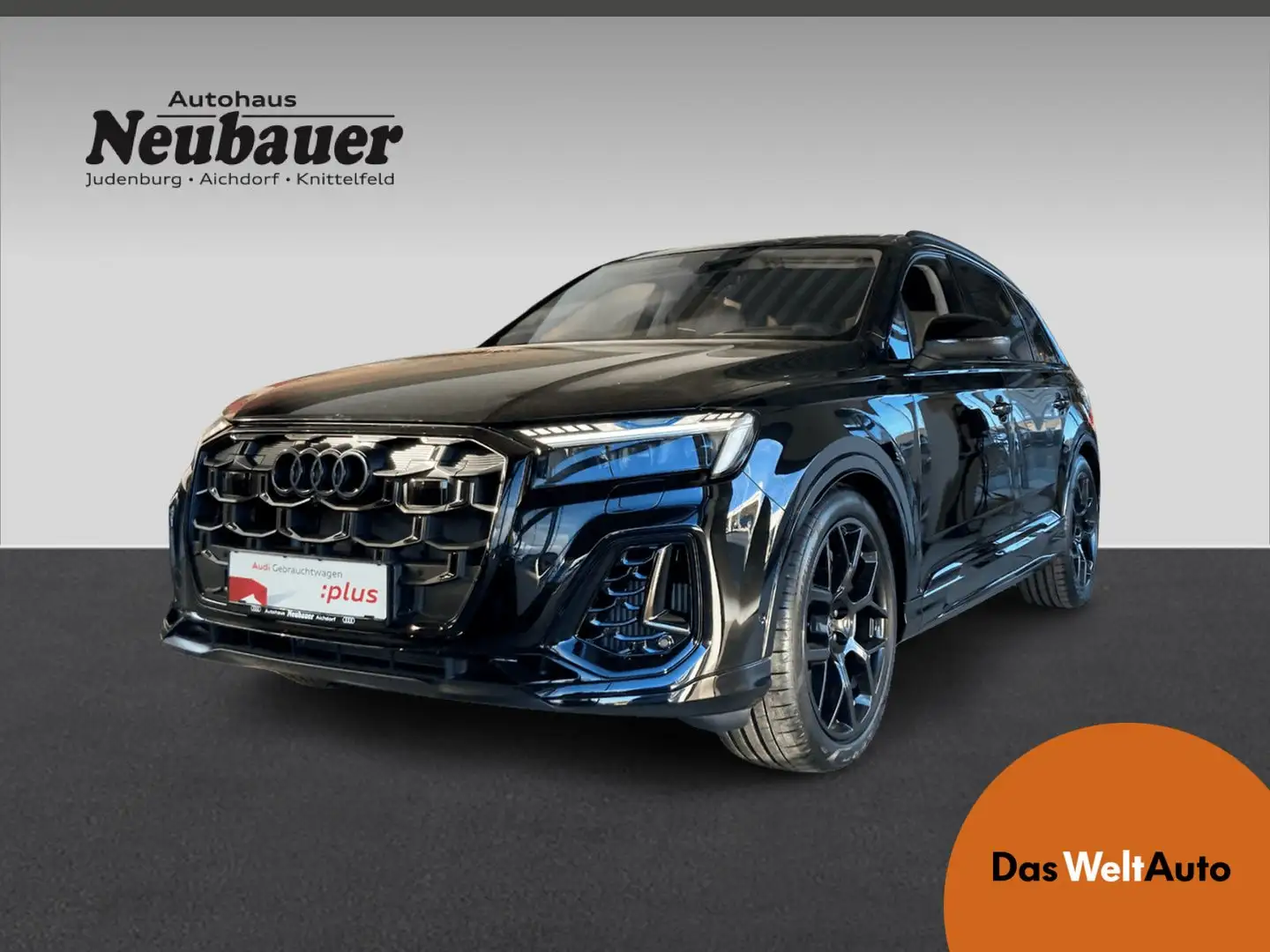 Audi Q7 55 TFSI e quattro S line Zwart - 1