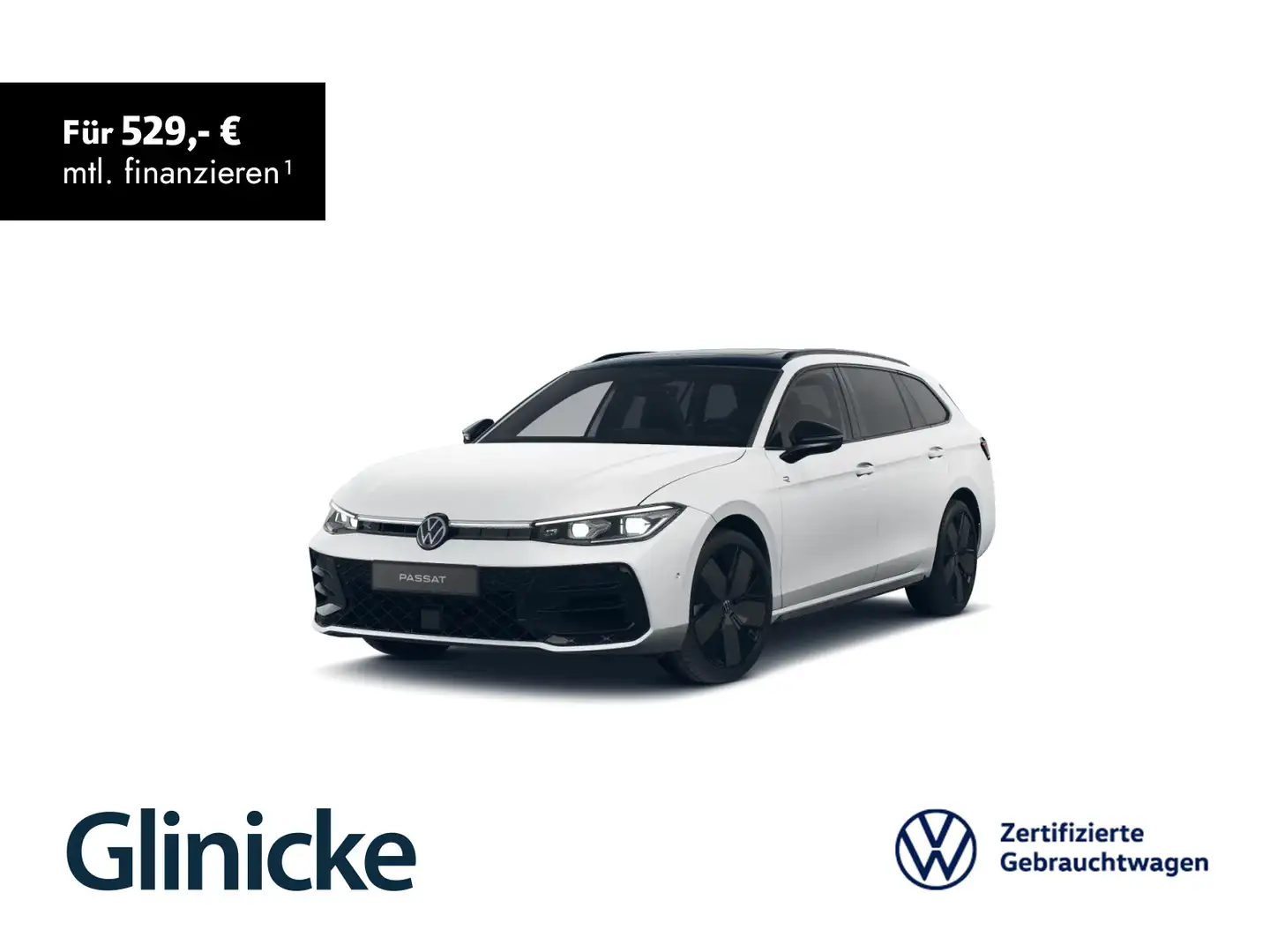 Volkswagen Passat 2.0 TSI DSG 4Motion R-Line SHZ AHK Pano Weiß - 1