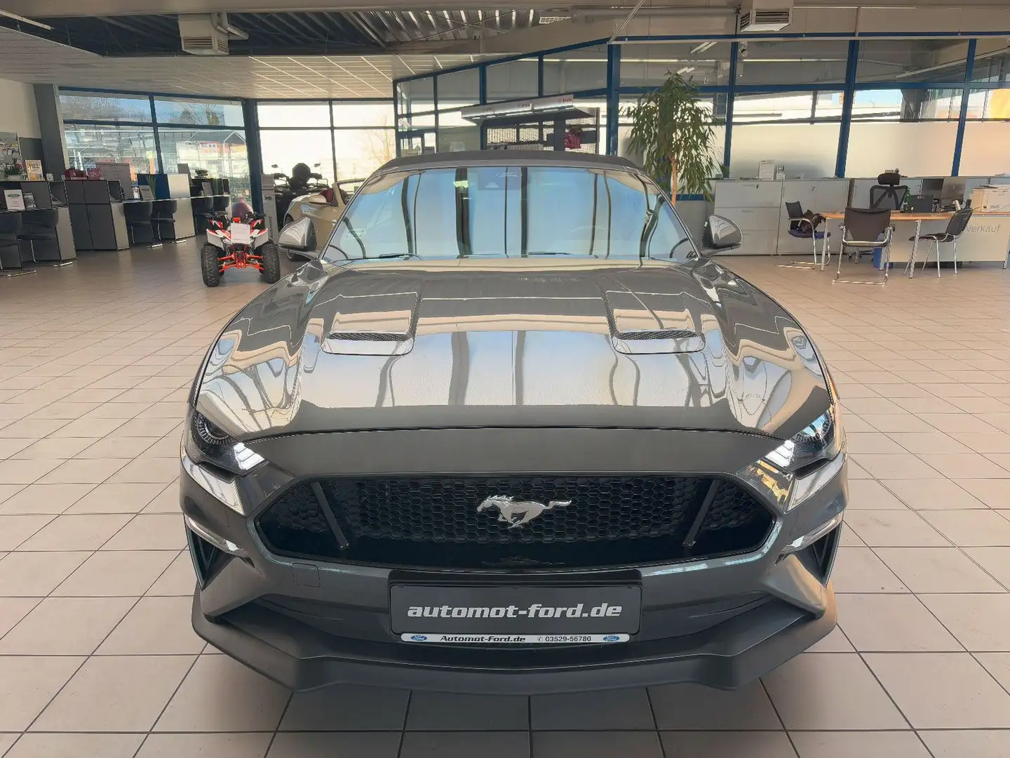 Ford Mustang 5.0 V8 GT Convertible*LED*Navi*LC*LMR 19 Grau - 2