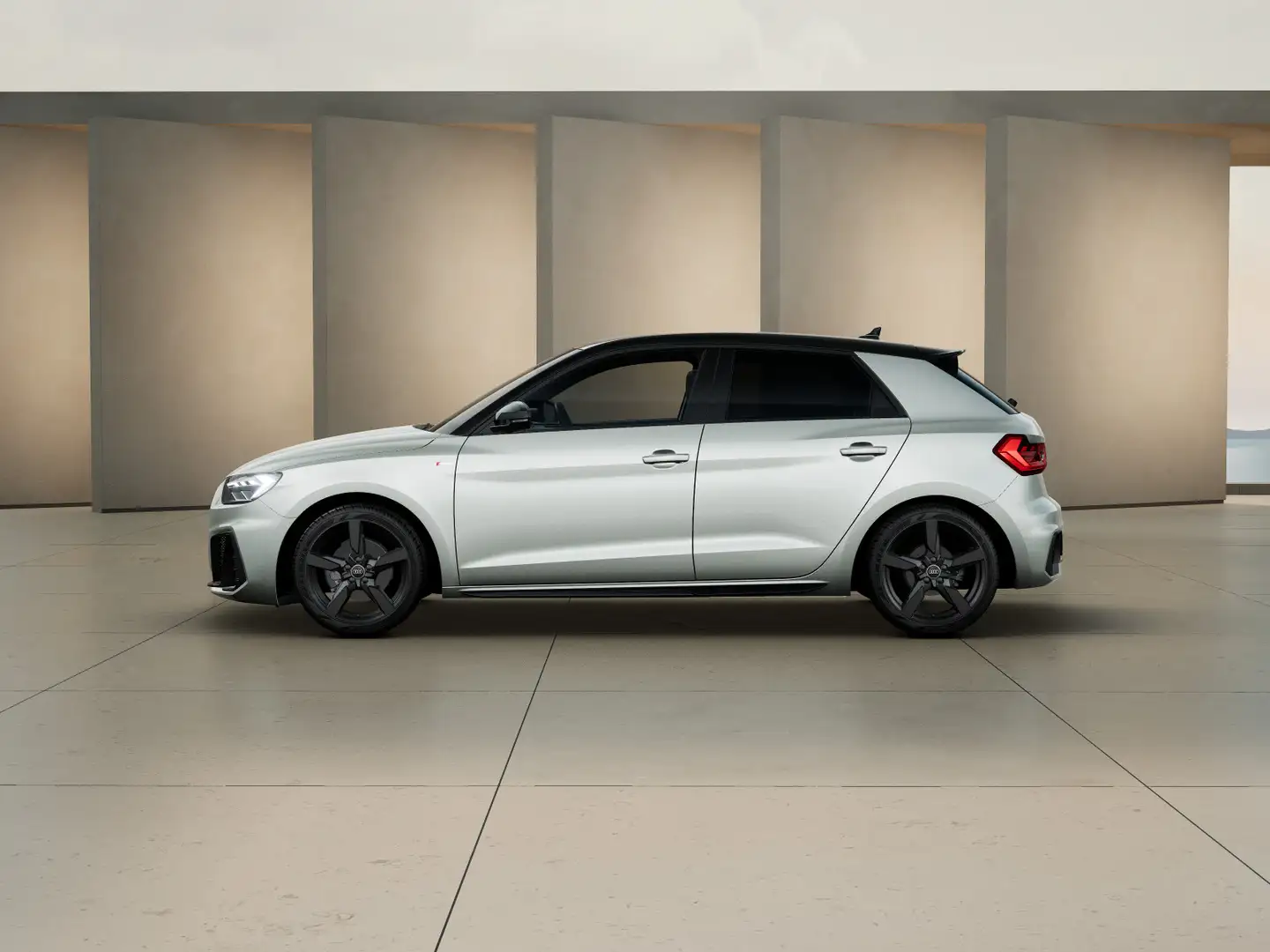 Audi A1 S-line 30 TFSI S-tronic | LED,CarPl Silber - 2