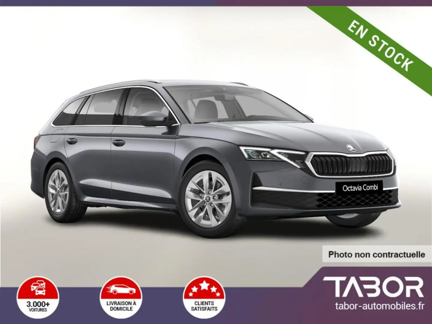Skoda Octavia Combi TDI 150 DSG Selec Matrix Gris - 1