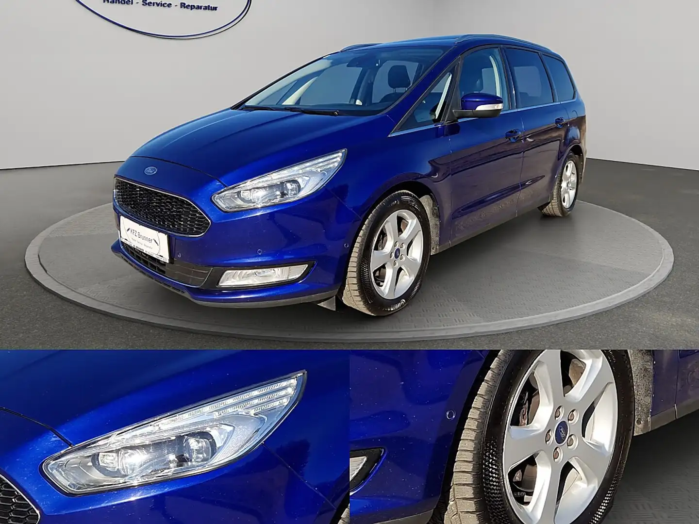 Ford Galaxy **4x4,7-Sitzer,AHK,Pano,LED** Blau - 2