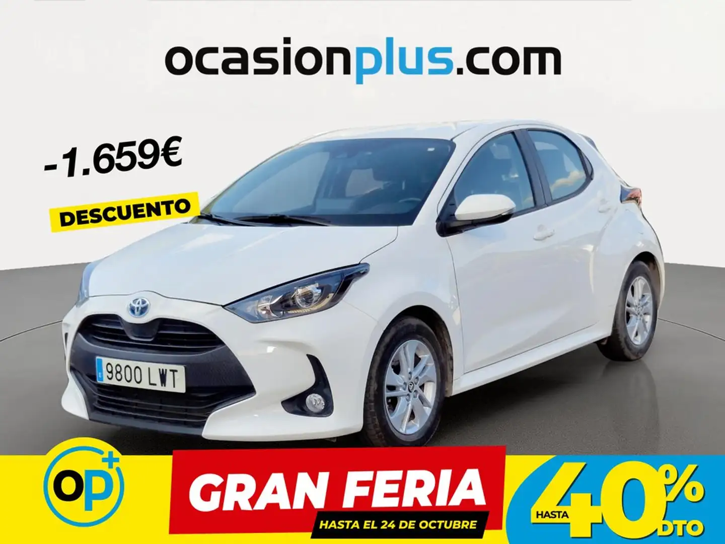 Toyota Yaris 120H 1.5 Active Tech Blanco - 1