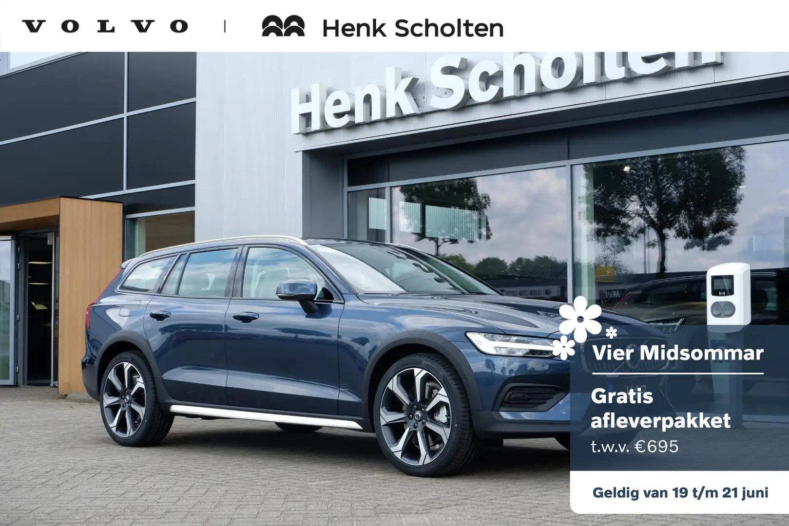 Volvo V60 Cross Country B5 AWD Plus | Polestar Optimisation | Adaptive Cru Bleu - 1