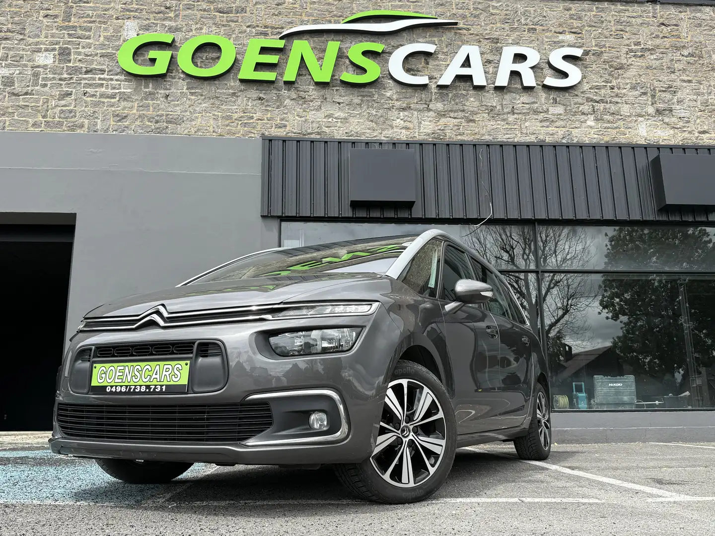 Citroen Grand C4 Picasso 1.6 BlueHDi 7 PLACES,GPS,GARANTIE,PRETE IMMATRICUL Grijs - 1