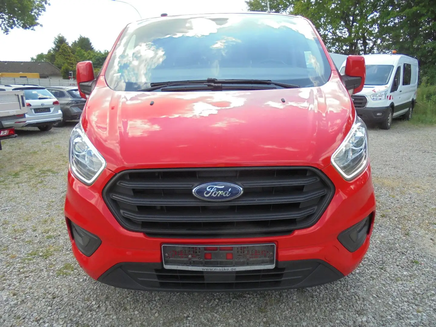 Ford Transit Custom 340 L2 2.0 TDCI AHK lang Rojo - 2