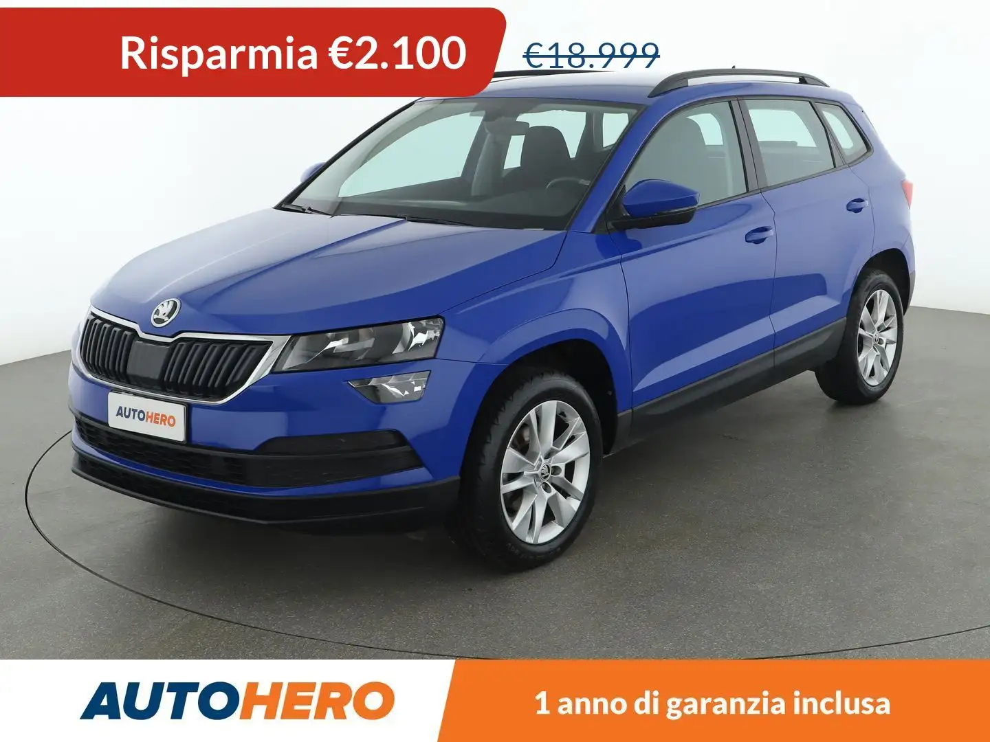 Skoda Karoq 1.0 TSI Ambition 110 CV Blu/Azzurro - 1