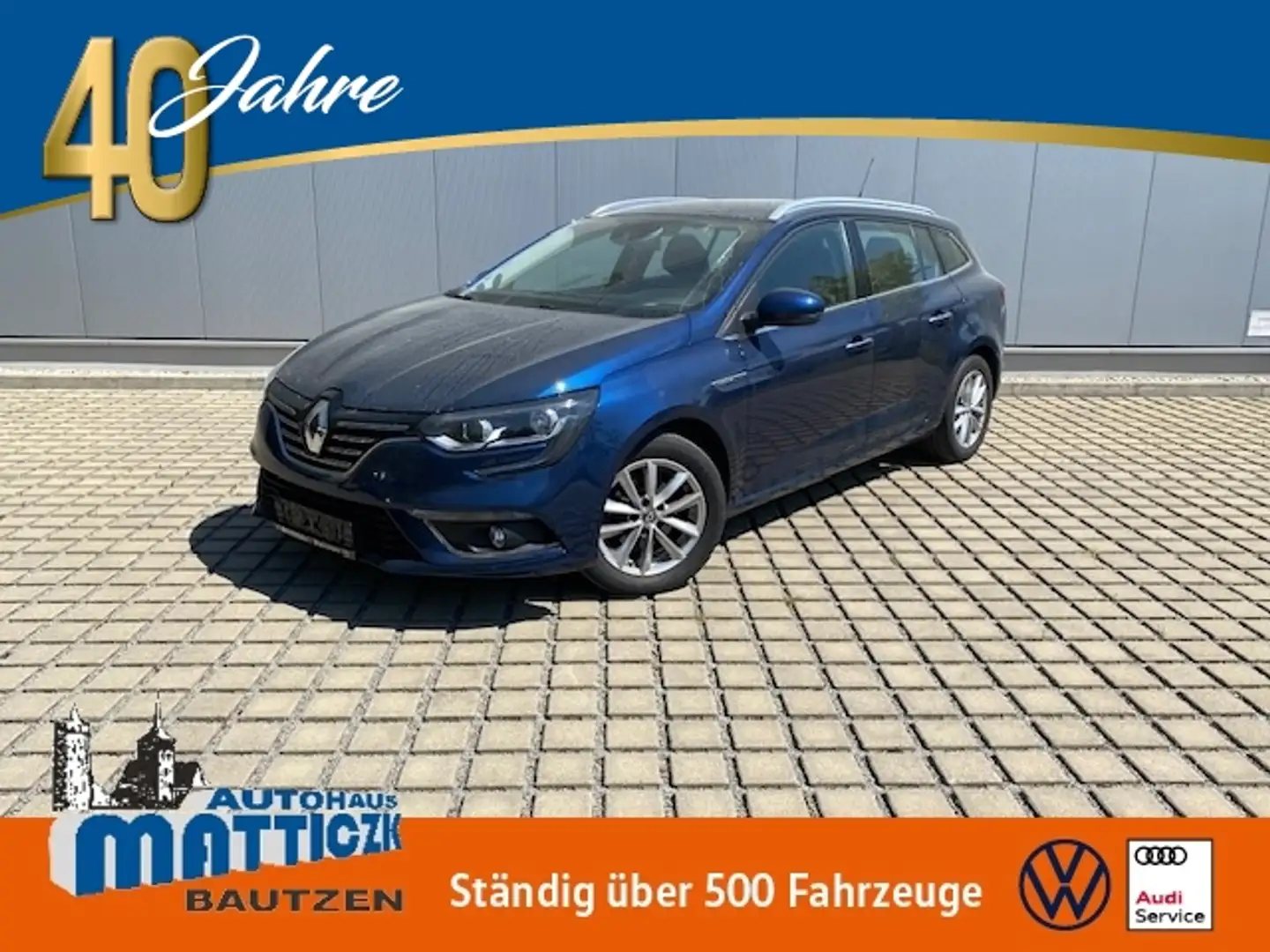 Renault Megane Grandtour 1.2 TCe 130 Energy Intens AHK/CRUSING+N Azul - 1