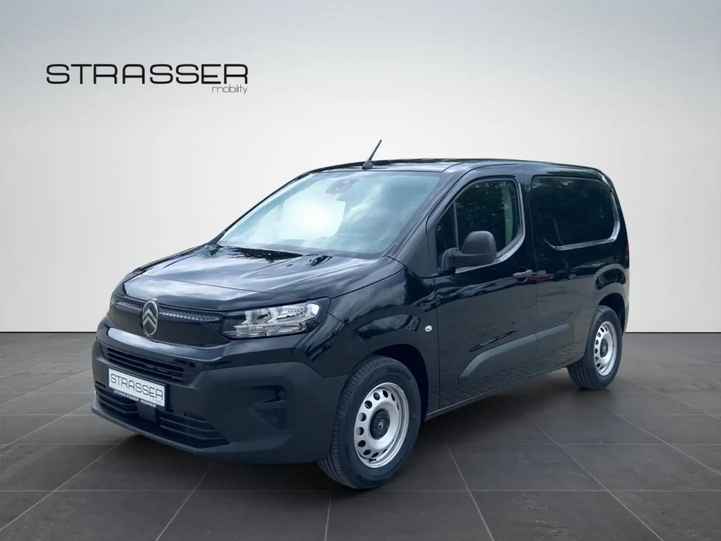 Citroen Berlingo Kasten Elektromotor L1H1 Klima Einparkhilfe Schwarz - 1