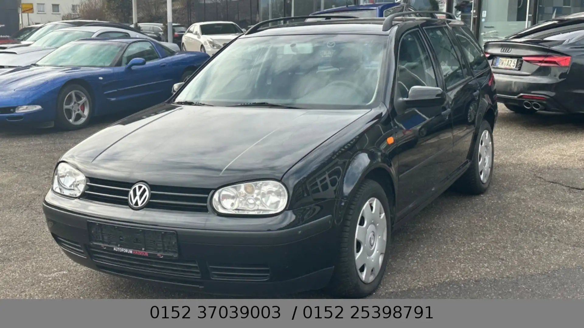 Volkswagen Golf IV Variant Comfortline TÜV Klimaautomatik Schwarz - 1