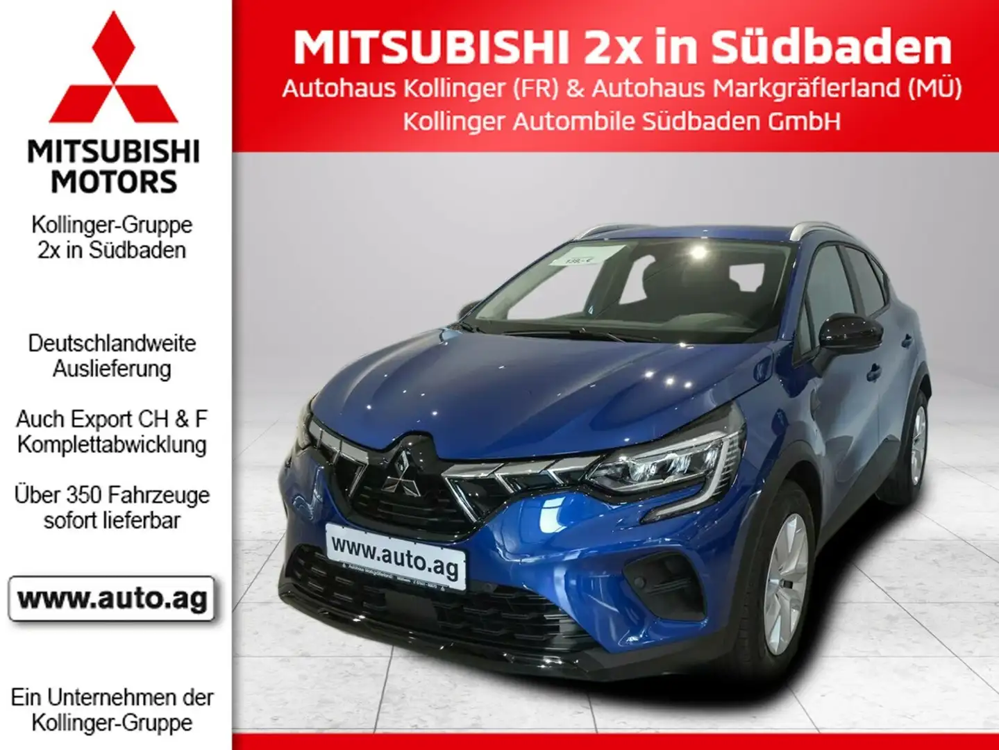 Mitsubishi ASX PLUS M/T REGENS*eCALL*RFK Blau - 1