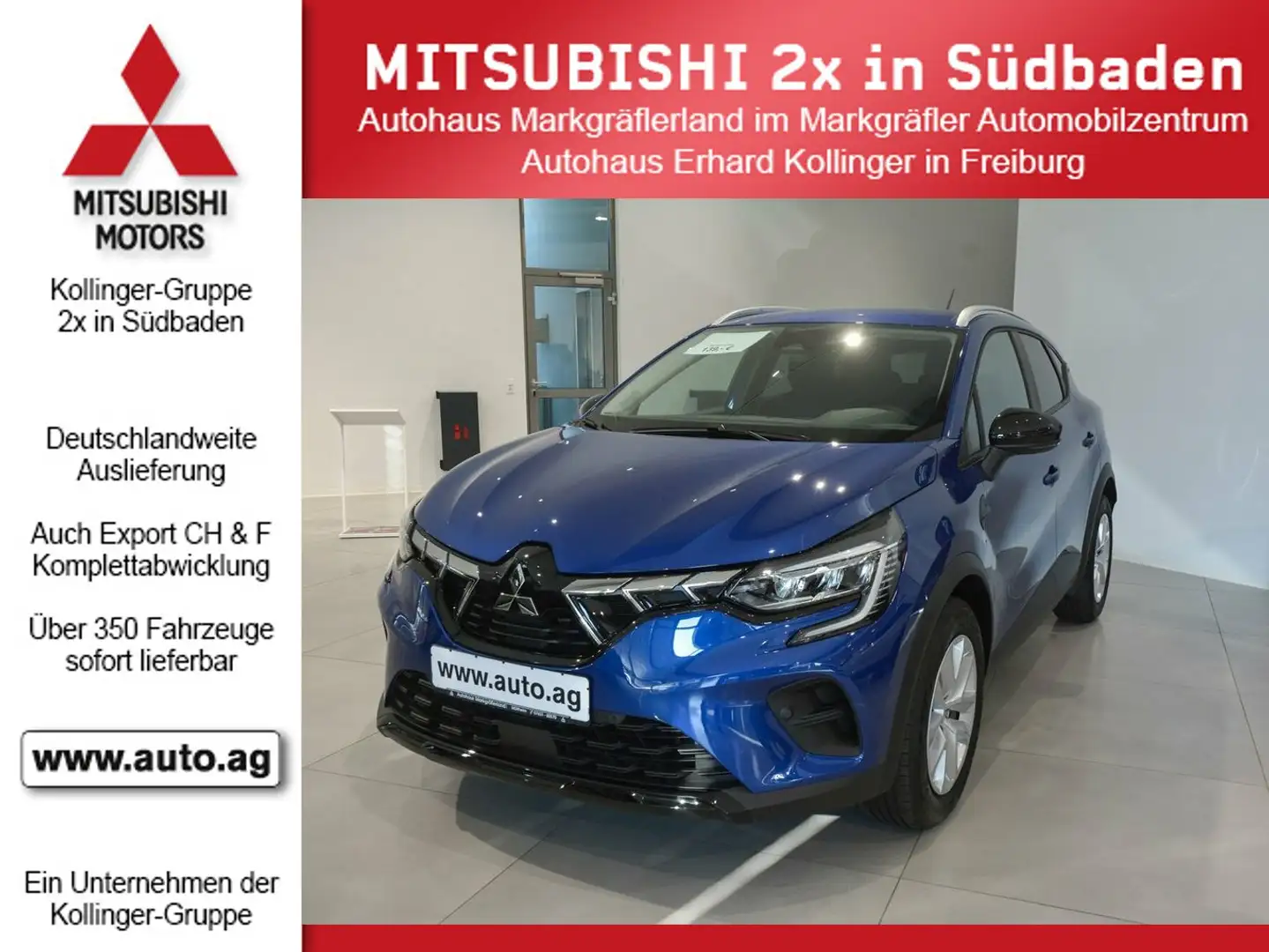 Mitsubishi ASX PLUS M/T REGENS*eCALL*RFK Azul - 1