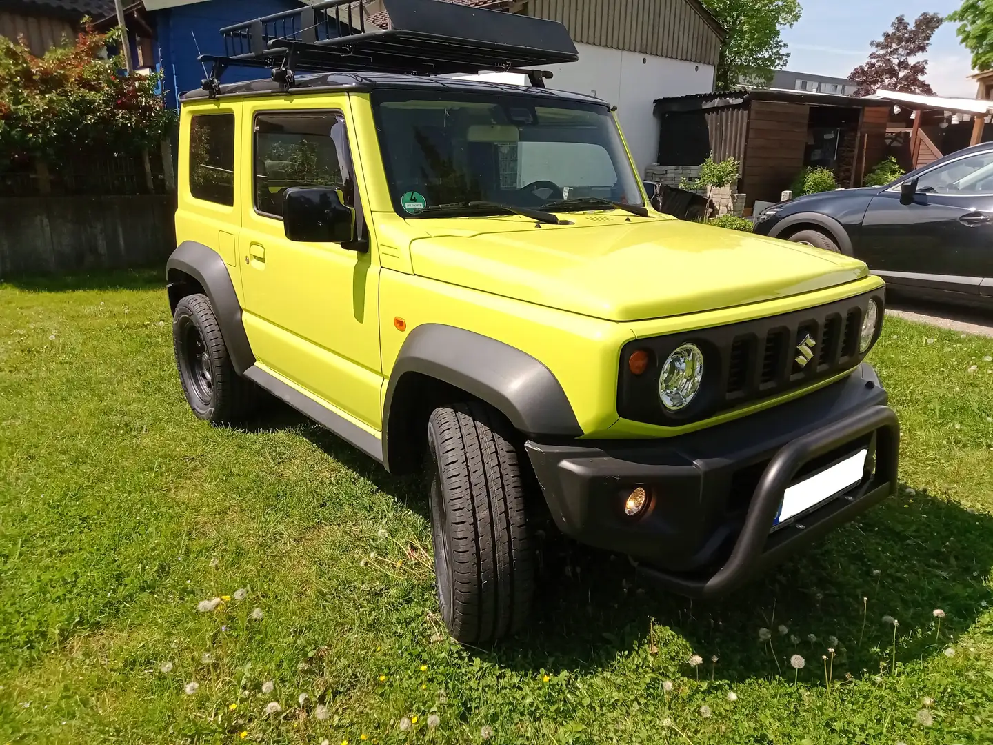 Suzuki Jimny Comfort+ mit Standhzg, viele Extras, sehr gepflegt Grün - 1