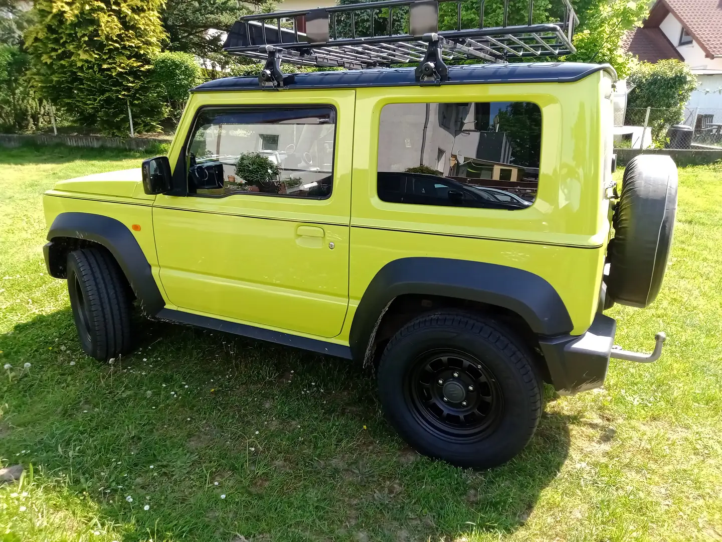 Suzuki Jimny Comfort+ mit Standhzg, viele Extras, sehr gepflegt Grün - 2