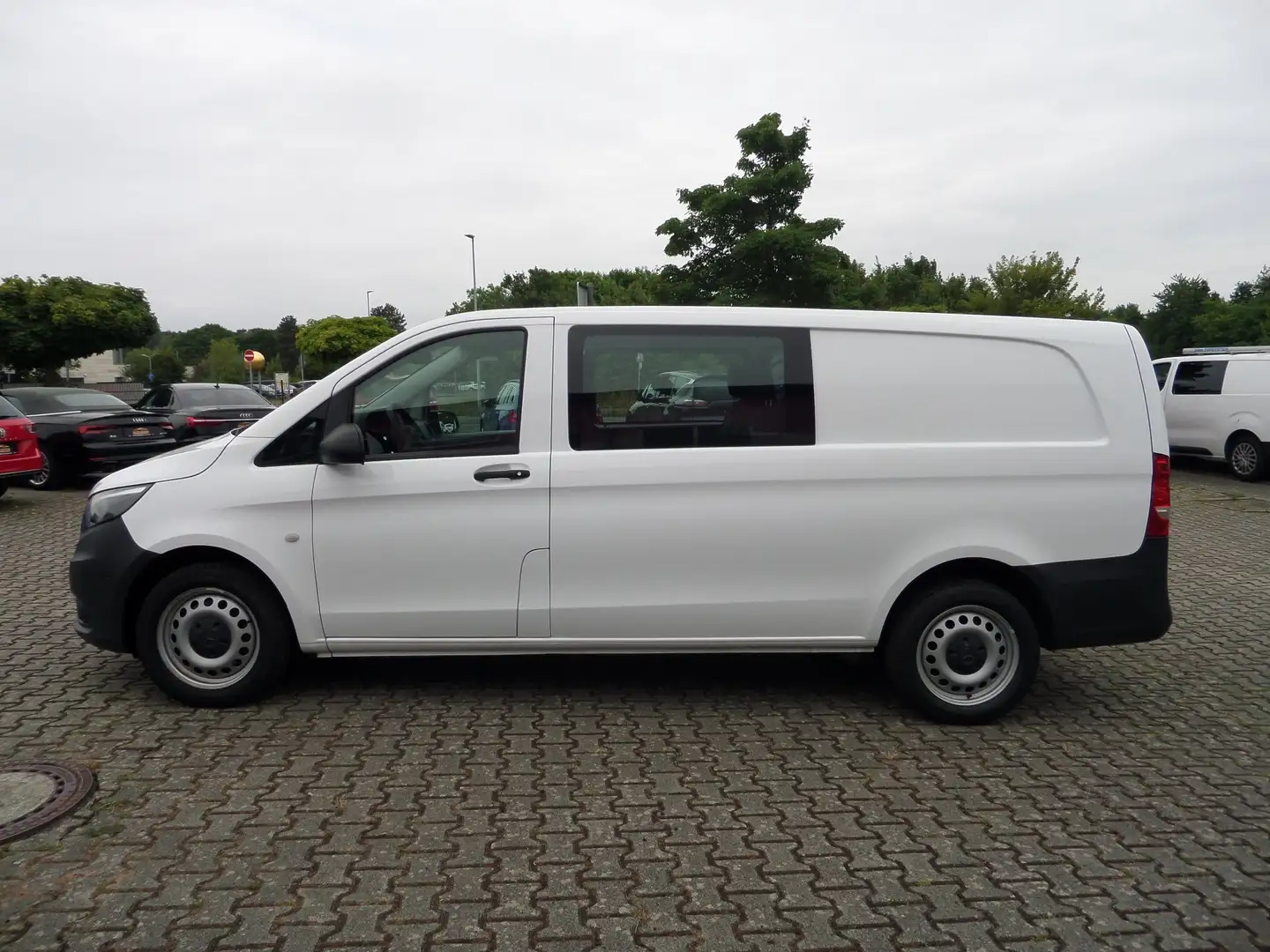 Mercedes-Benz Vito 116 CDI 4x4 Extralang Mixto 6Sitz+Standh+Navi+Auto Blanc - 1