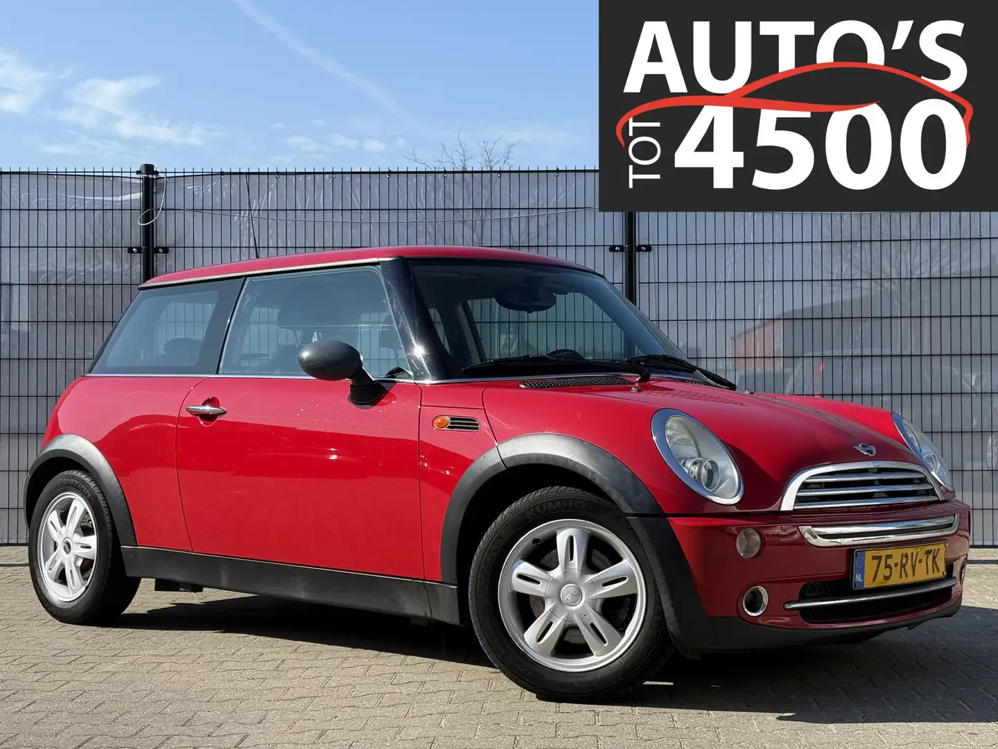 MINI One Mini 1.6 Pepper Nieuwe koppeling! Rood - 1