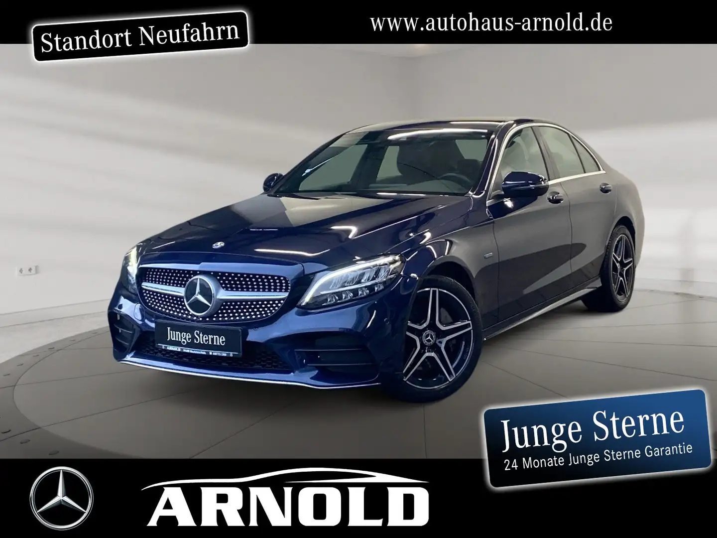 Mercedes-Benz C 300 C 300 de AMG-Line DISTRONIC Comand LED Kamera !! Blau - 1