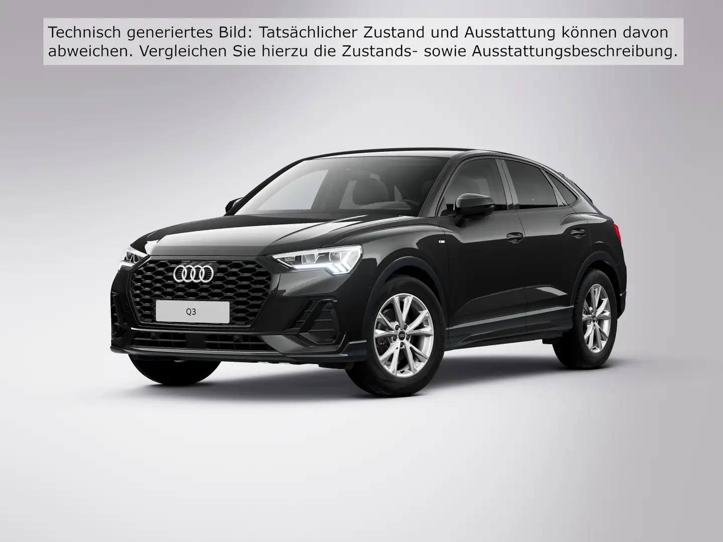 Audi Q3 35 TDI S LINE LED AHK KAMERA ALCANT Schwarz - 2