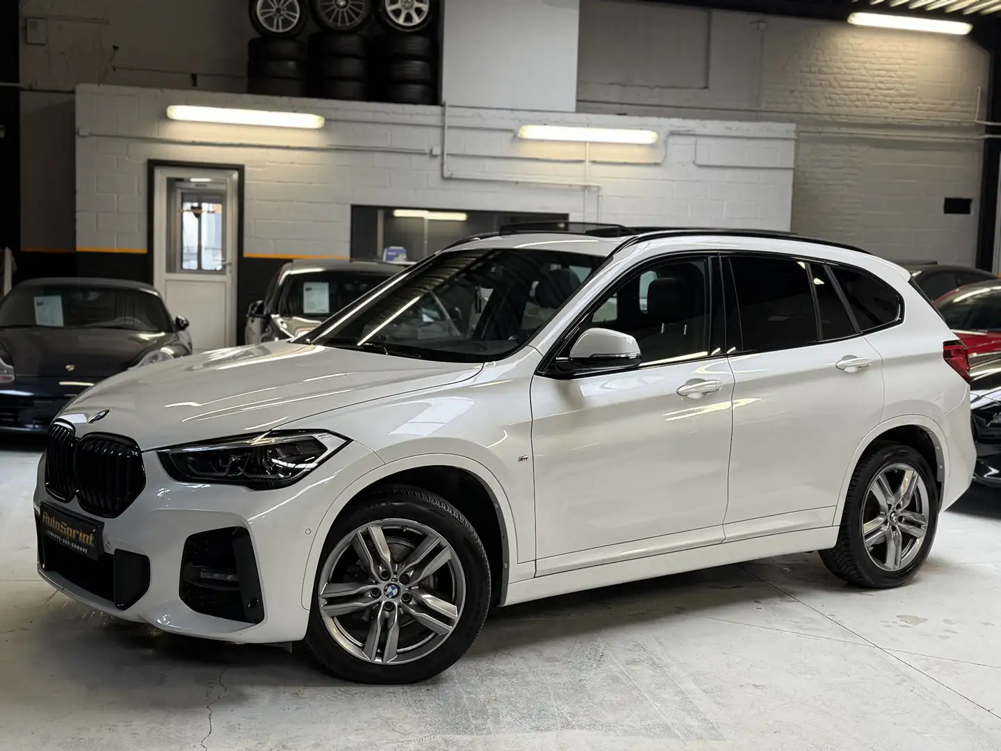BMW X1 PACK M TOIT PANO BOITE AUTO FULL LED Blanc - 1
