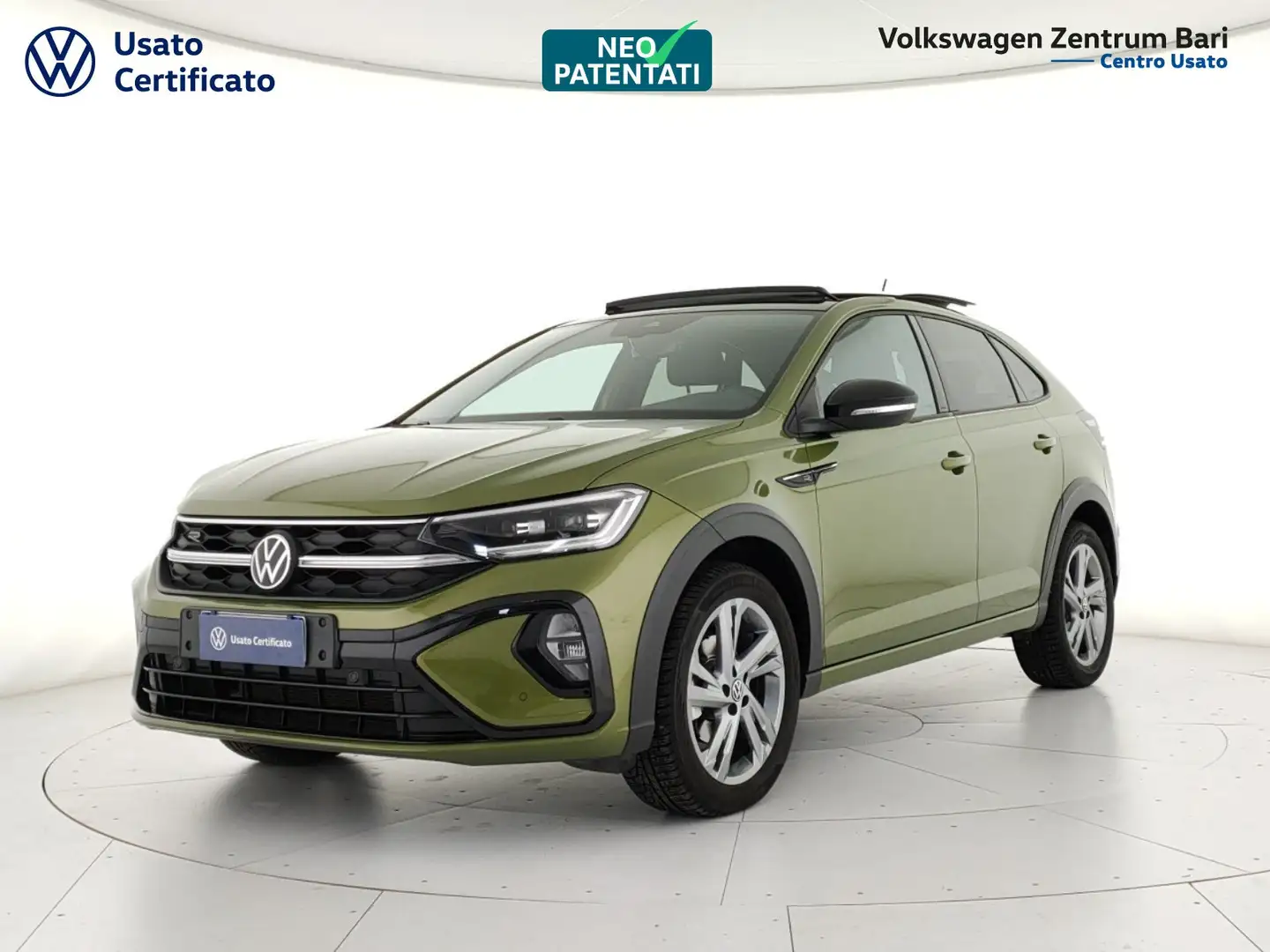 Volkswagen Taigo 1.0 tsi r-line 110cv dsg Verde - 1