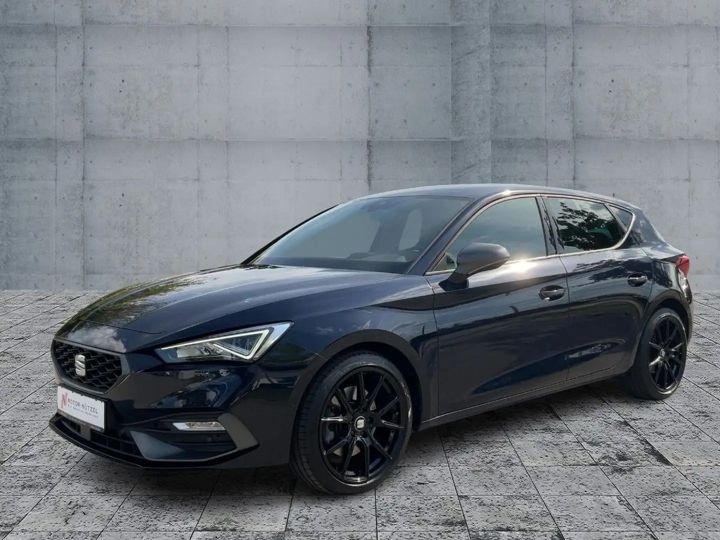 SEAT Leon 2.0 TDI DSG FR 5JG+LED+NAVI+ACC+SHZ+RFK+VC Blau - 2