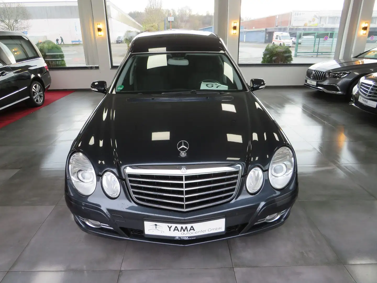 Mercedes-Benz E 280 CDI Rappold Bestattungswagen Leichenwagen Bleu - 2