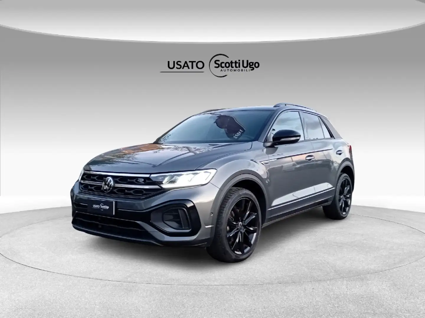 Volkswagen T-Roc 2.0 TDI SCR R Line Gris - 1