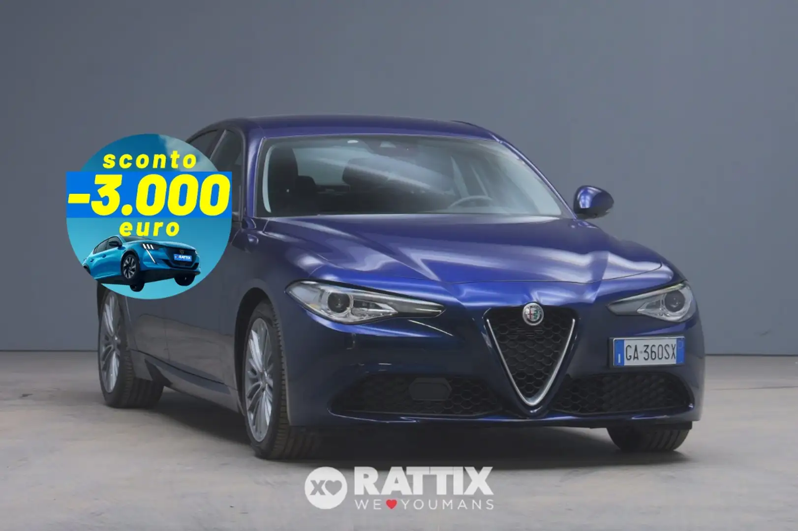 Alfa Romeo Giulia 2.2 t 160CV Executive Auto Blu/Azzurro - 1