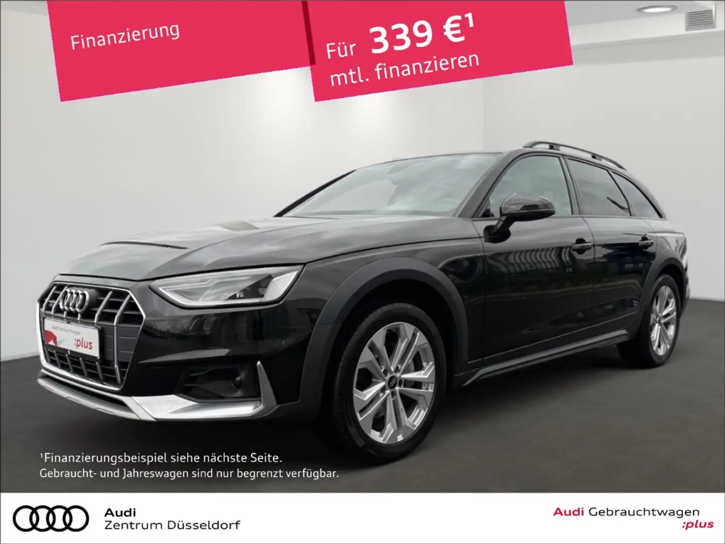 Audi A4 allroad quattro 40 TDI MMI  KAMERA ACC AHK ANSCHLUSSGARANT Schwarz - 1