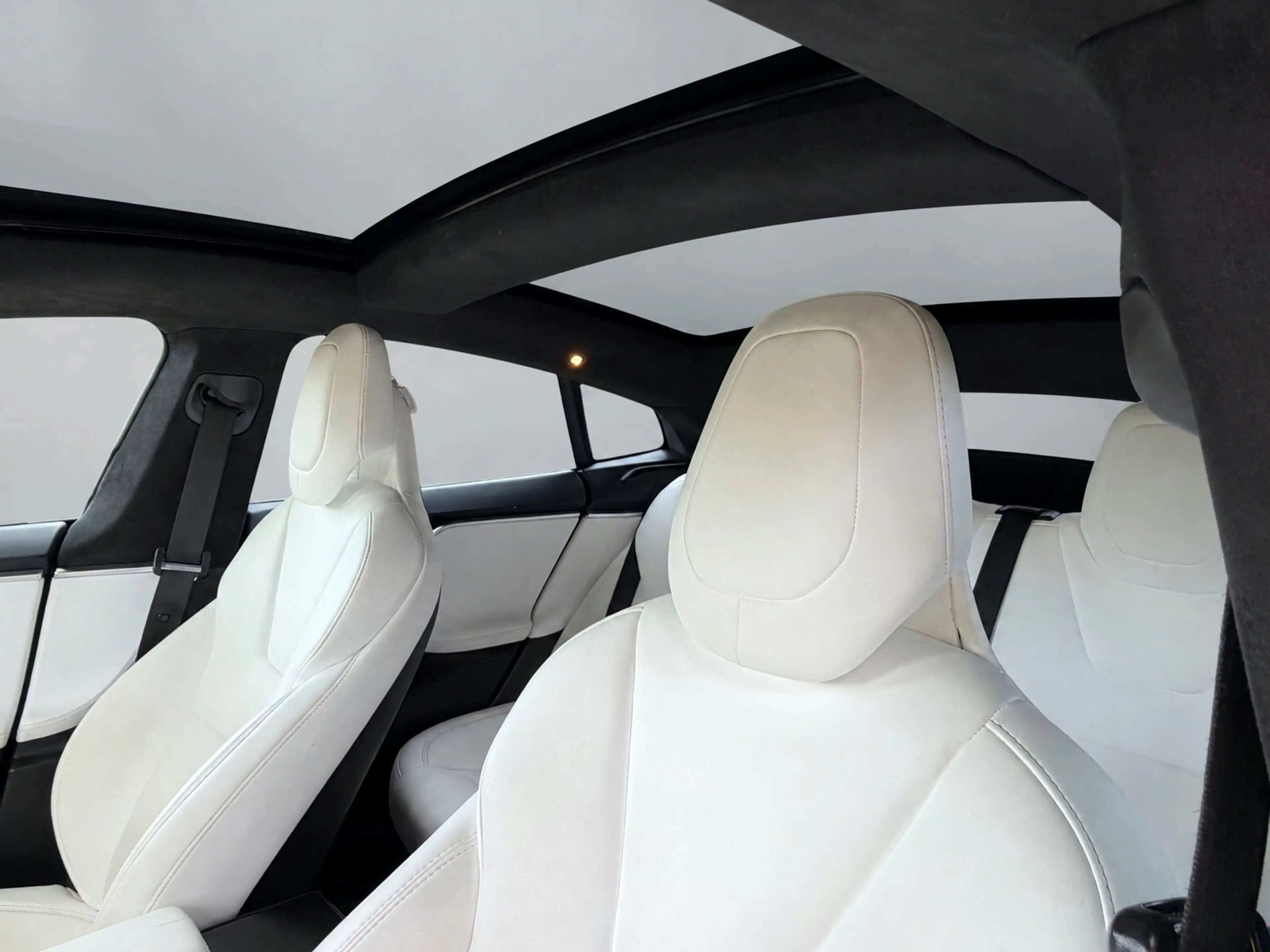 Tesla Model S 100D, autopilot, glazen panoramadak, leder,stoelve — photo 14