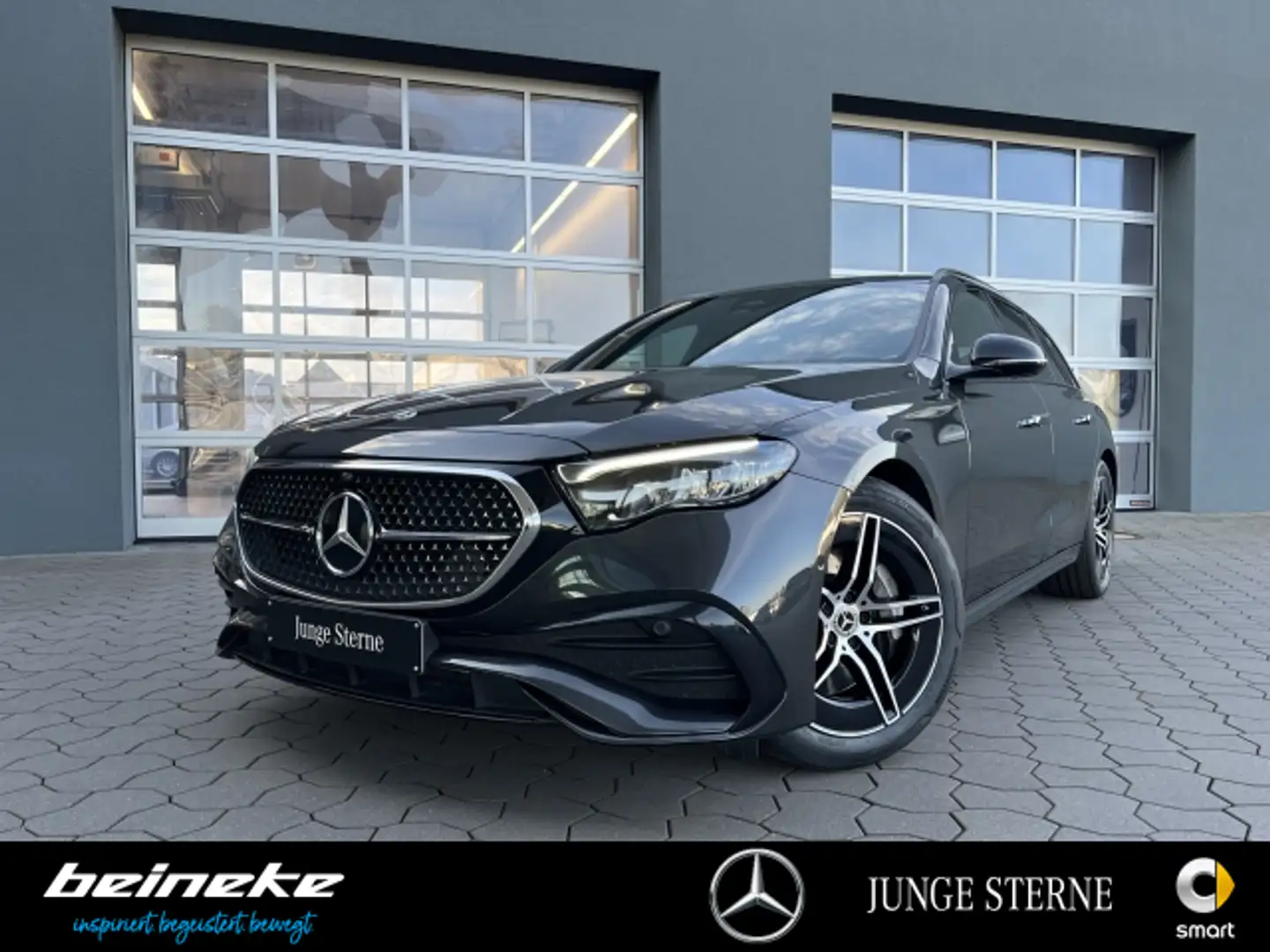 Mercedes-Benz E 220 E 220 d T AMG Night AHK LED Keyless Distron. RFK Grau - 2