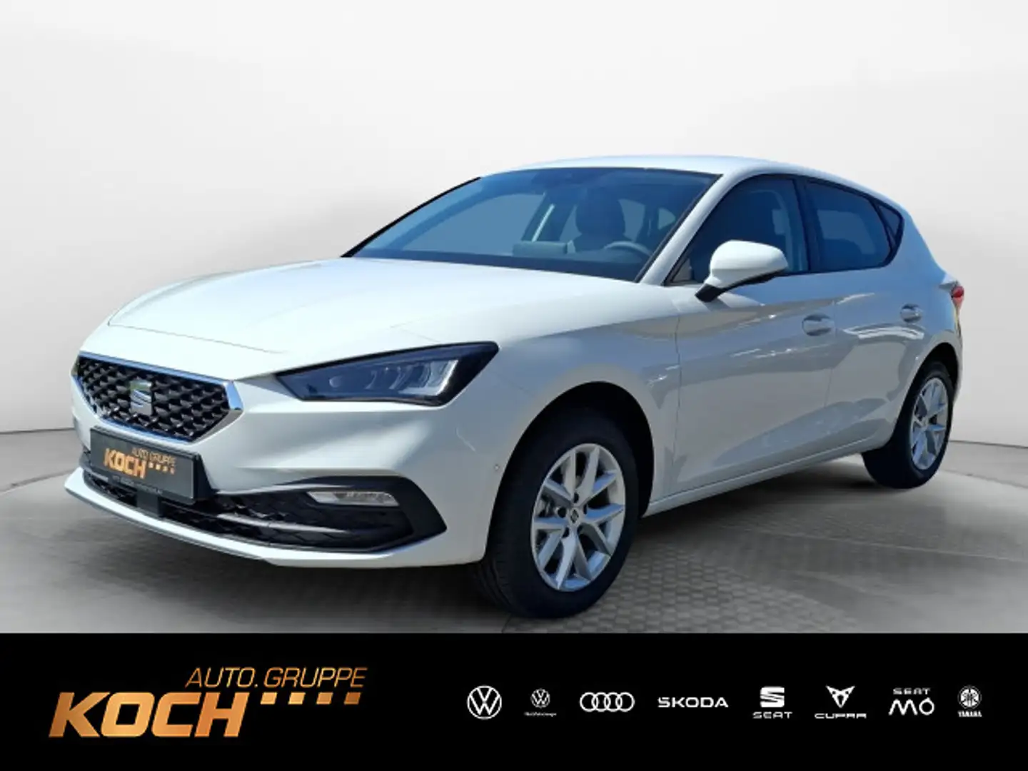 SEAT Leon 1.5 eTSI DSG 7-Gang Road Edition Kessy RFK Wit - 1