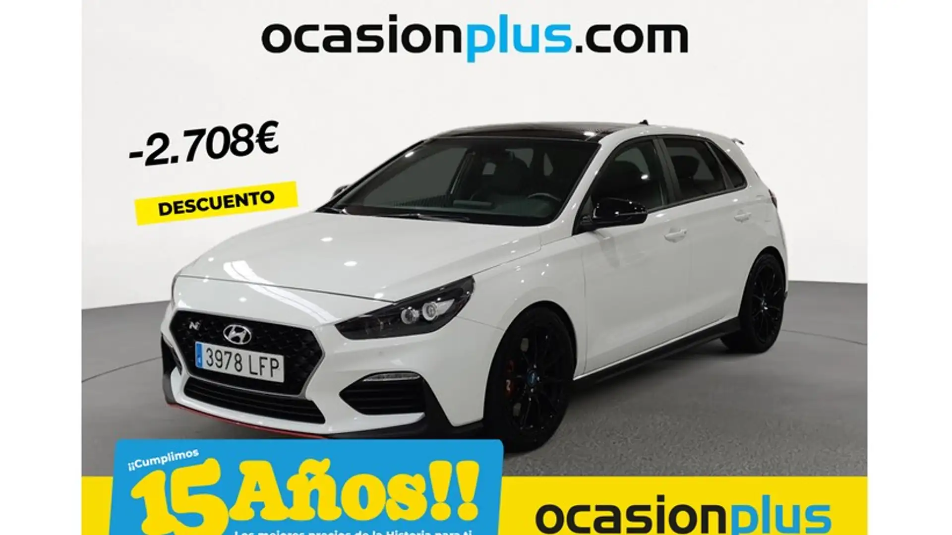 Hyundai i30 2.0 TGDI N Performance Sky 275 Blanc - 1