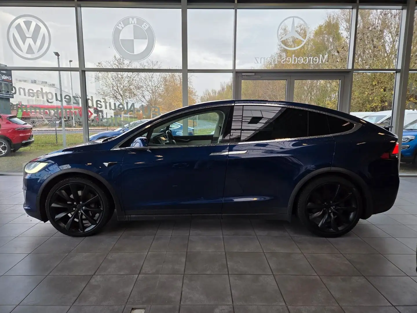Tesla Model X Performance Dual Blau - 2