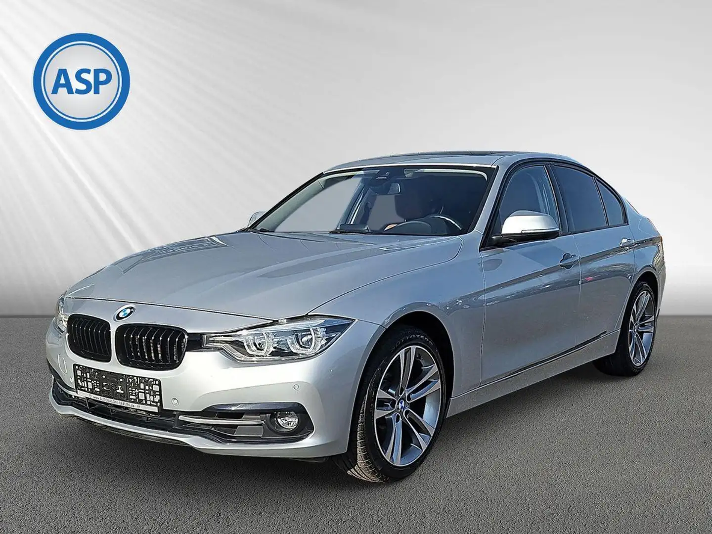 BMW 330 i xDrive Sport Line LEDER NAVI LED GLASDACH Silber - 1