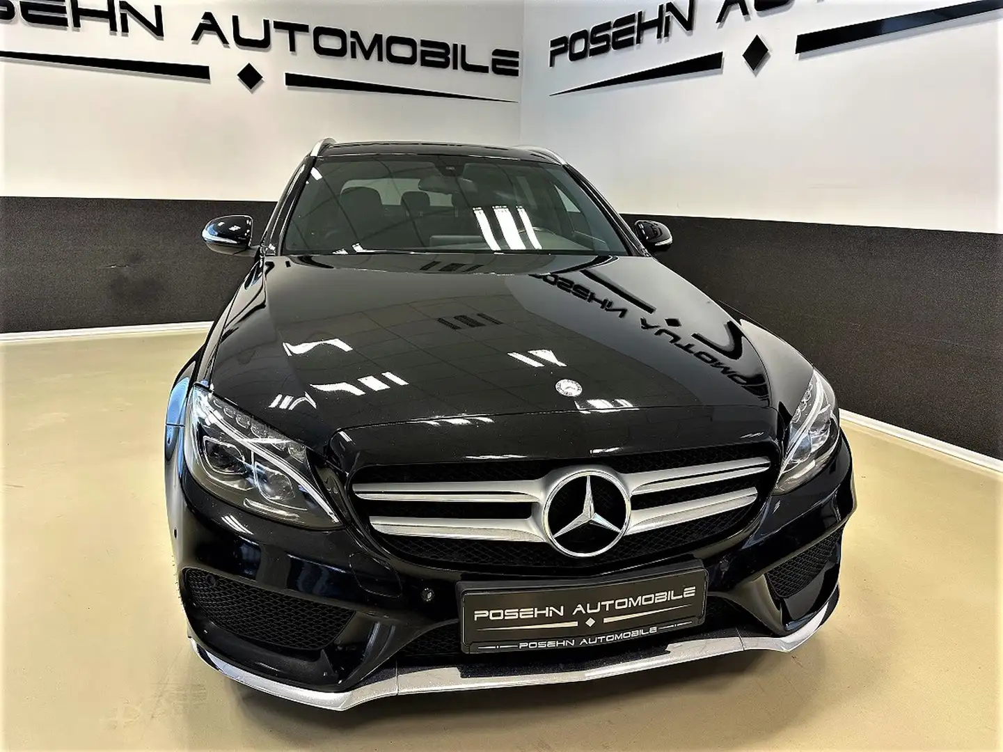 Mercedes-Benz C 250 T d Aut. 4Matic AMG-Line LED Leder Navi Noir - 2
